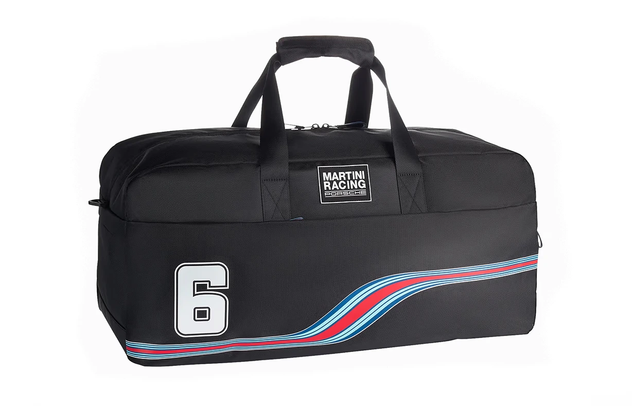 ポルシェ　MARTINI RACING® レジャーバッグ ネイビー ボストンバッグ ポルシェ マルティニレーシング レジャーバッグ